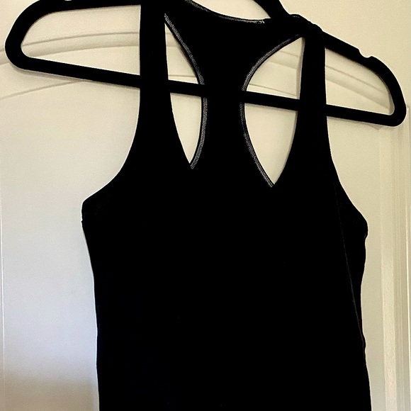 lululemon athletica Tops - Lululemon tank racer back pattern flowers black